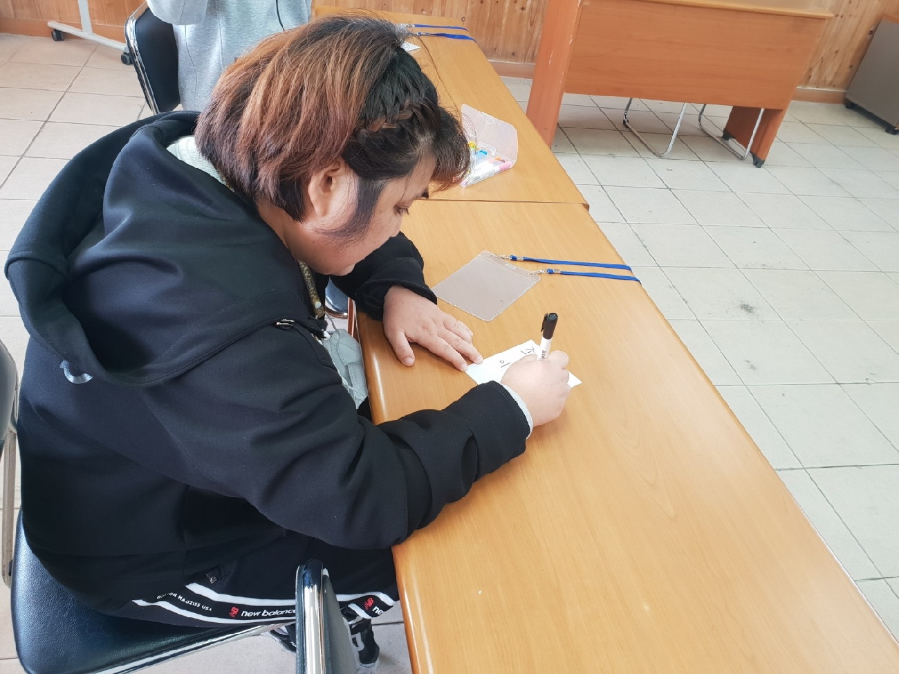 나만의 이름표 제작 사진